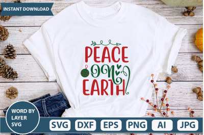 PEACE ON EARTH svg