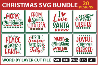 Christmas SVG Bundle vol.3