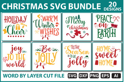 Christmas SVG Bundle vol.4