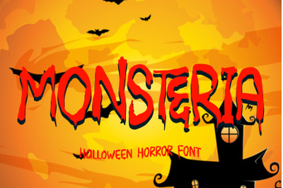 MONSTERIA - Halloween Font