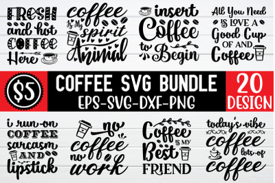 Coffee Svg Bundle