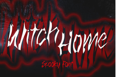 Witch Home - Halloween Font