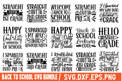 Back To School Svg Bundle