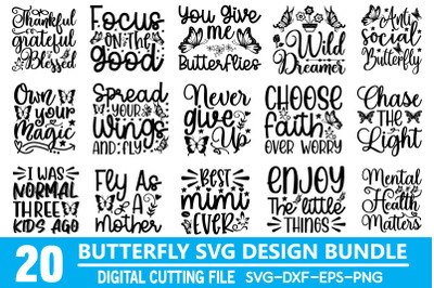 Butterfly SVG Bundle