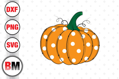 Hand Drawn Pumpkin SVG, PNG, DXF Files