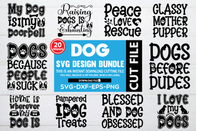 Dog Svg Bundle