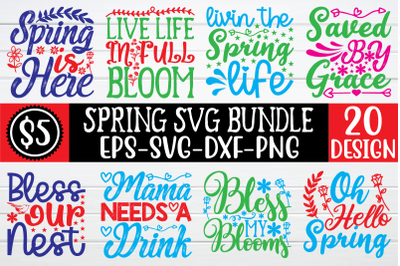 Spring Svg Bundle