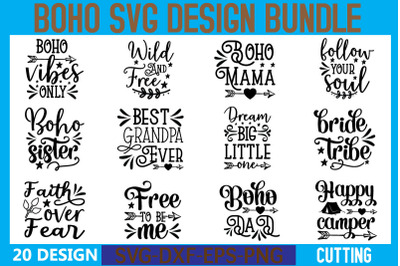 Boho SVG Bundle