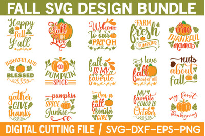 Fall svg bundle