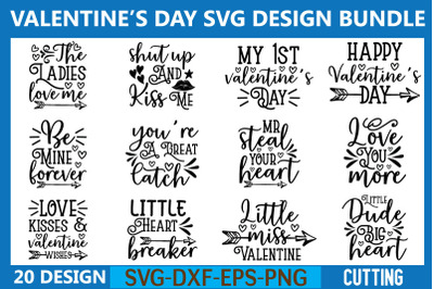 Valentines Day Svg Bundle