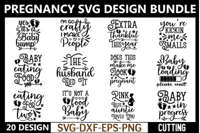 Pregnancy Svg Bundle