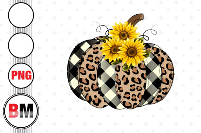 Pumpkin Leopard Sunflower PNG Files