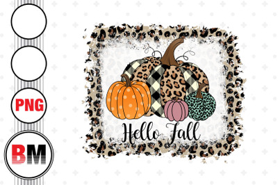 Hello Fall Pumpkin PNG Files