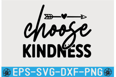 Kindness SVG T shirt Design