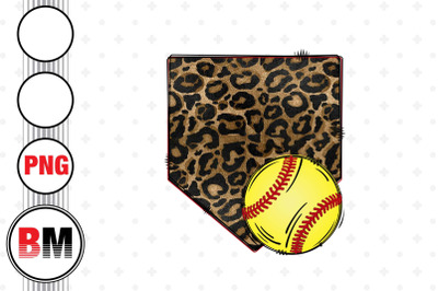 Home Softball Leopard PNG Files