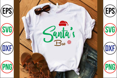 Santas Bro svg