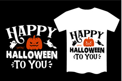 Halloween SVG T shirt Design Template