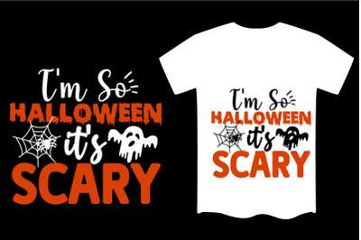 Halloween SVG T shirt Design Template