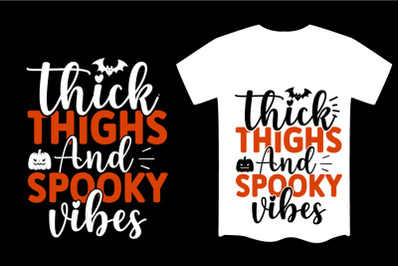 Halloween SVG T shirt Design Template