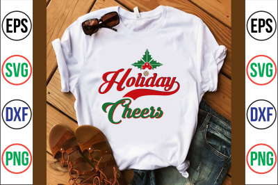 Holiday Cheers svg cut file