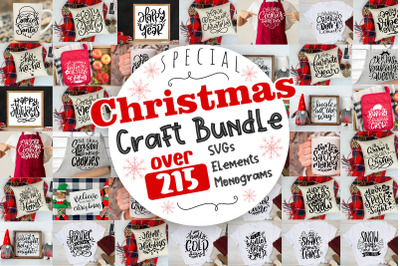 Christmas Craft Bundle, Special Christmas SVG Bundle