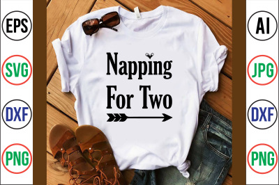 napping for two svg cut file