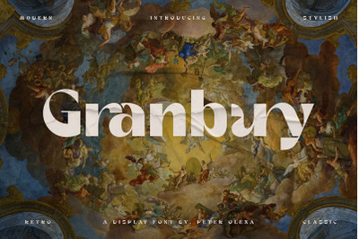 Granbury - Modern Bold Sans