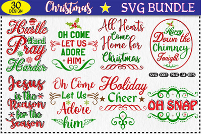 Christmas SVG Bundle, Vol 7