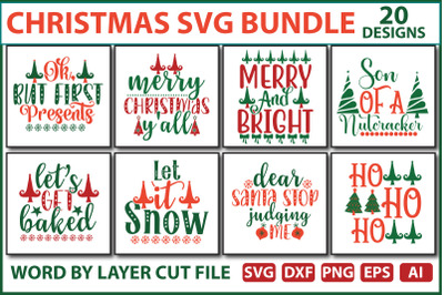 Christmas SVG Bundle vol.5