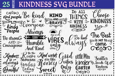 Kindness SVG Design Bundle, Vol 2