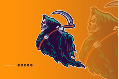 Grim Reaper Attack Illustrations