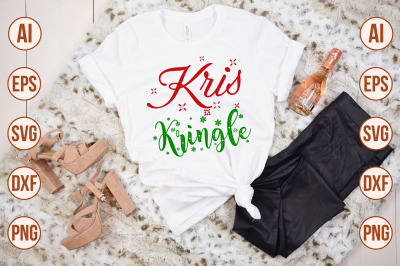 Kris Kringle svg cut file