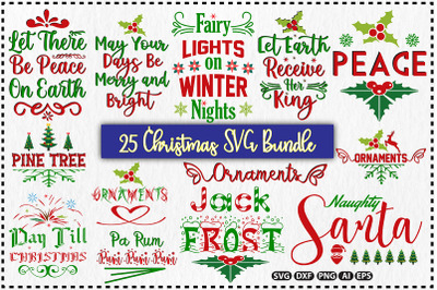 Christmas SVG Bundle, Vol 7