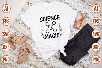 Science is magic svg cut file