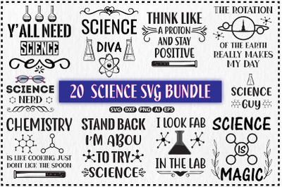 Science SVG Design Bundle