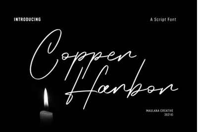 Copper Harbor Script Font