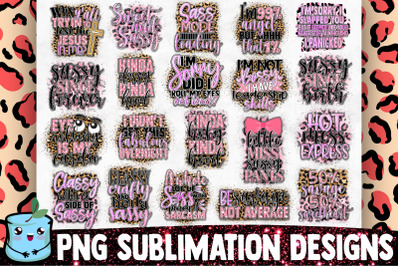 Sassy Sublimation Bundle | Funny Sarcastic Quotes