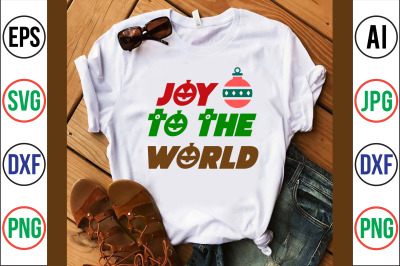 Joy to the World svg cut file