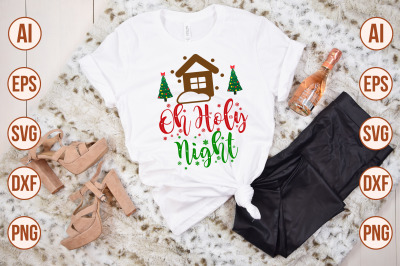 Oh Holy Night-svg cut file