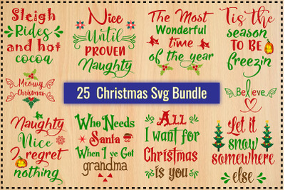 Christmas SVG Bundle, Vol 8