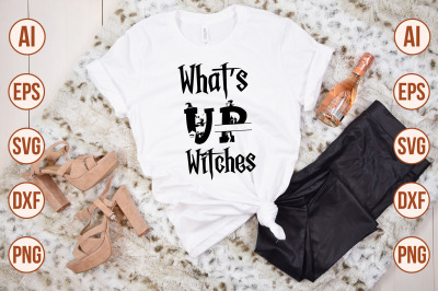 Whats Up Witches svg cut file