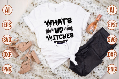 Whats Up Witches svg cut file