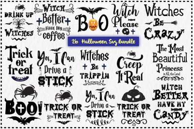 Halloween SVG Design Bundle