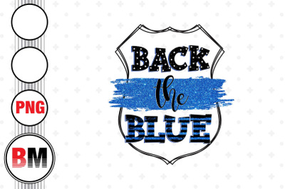 Back the Blue Police PNG Files