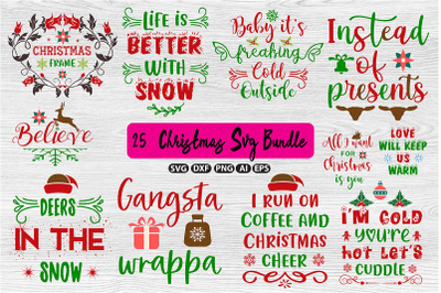 Christmas SVG Bundle, Vol 8