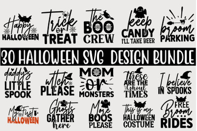 Halloween SVG Bundle, High Quality 300 Dpi