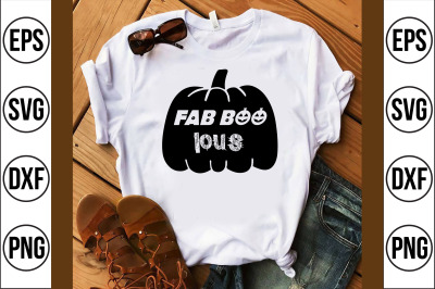 fab boo lous svg cut file