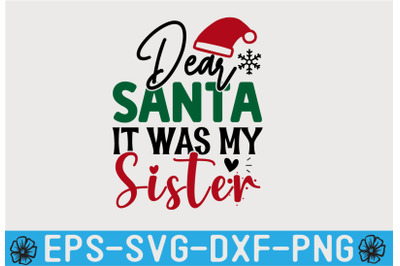 Christmas SVG T shirt Design Template