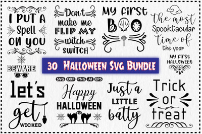 Halloween SVG Design Bundle, Vol 3