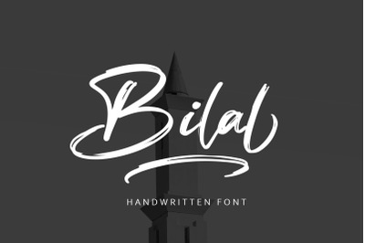 Bilal - Brush Handwritten Font